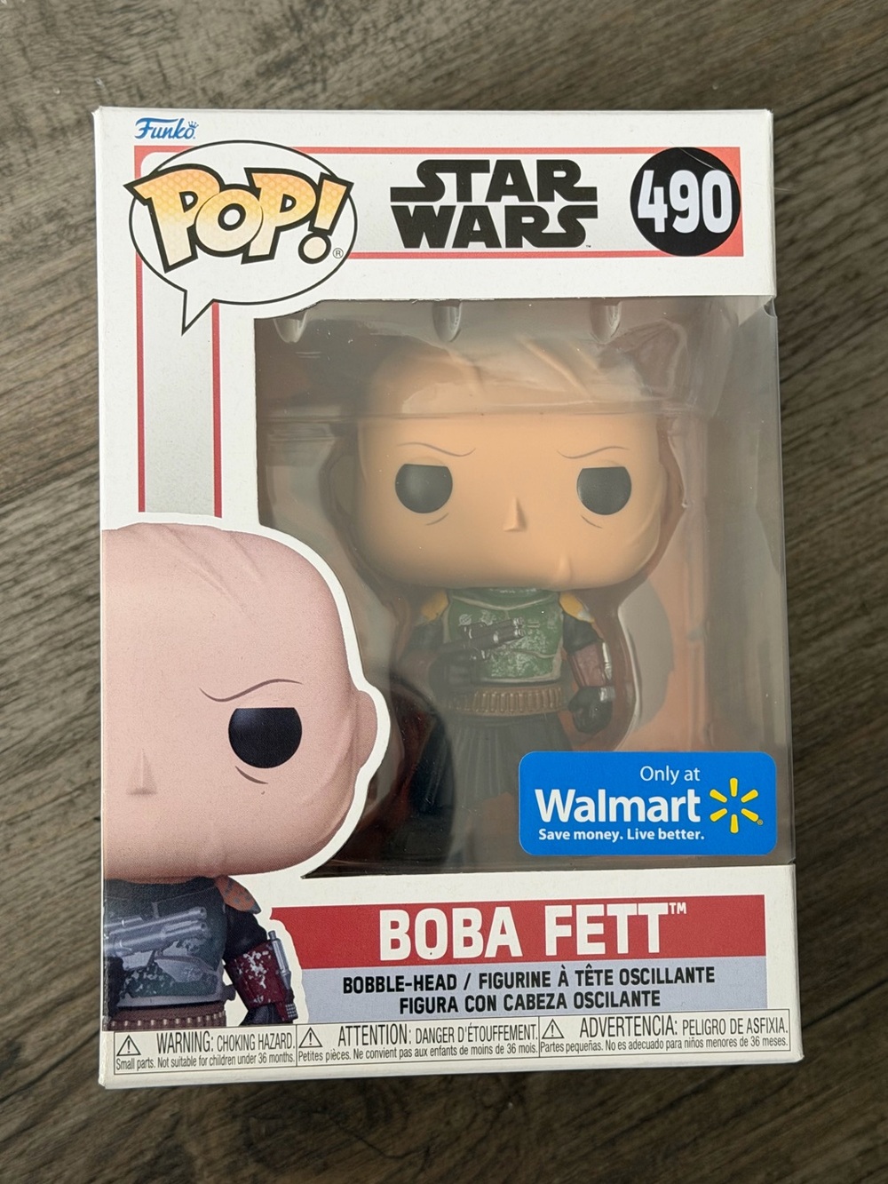 Funko Pop! Star Wars Boba Fett Walmart Exclusive #490